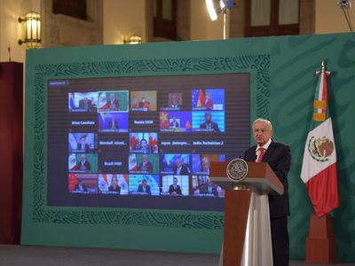 AMLO propone dejar de importar crudo, y ampliar Sembrando Vida en Cumbre Climática