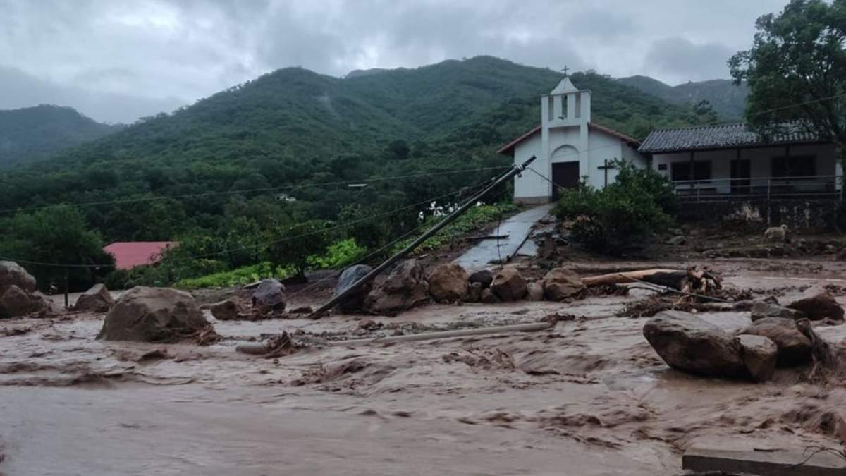 Seis personas desaparecidas por las lluvias torrenciales en Bolivia
