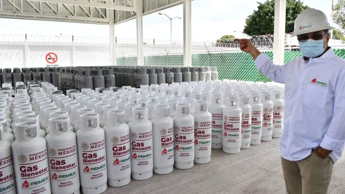Cilindros del Gas Bienestar