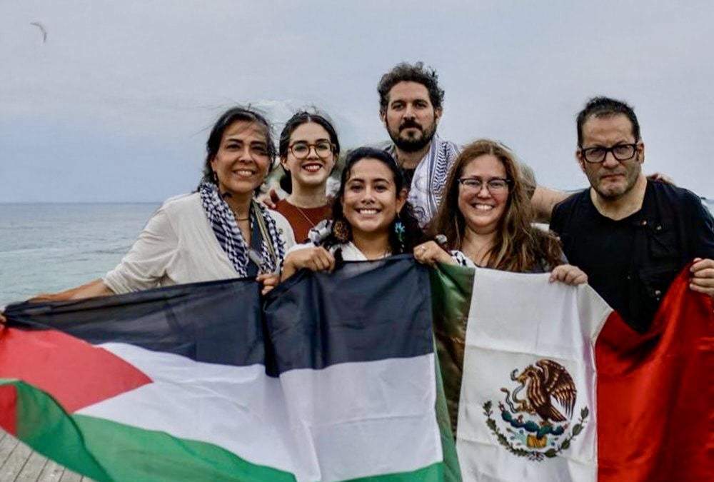 Los seis mexicanos que viajaban en la Flotilla Sumud Global