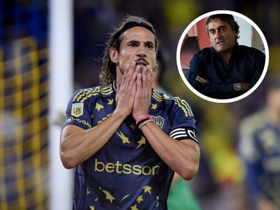 Enzo Francescoli respaldó a Edinson Cavani en medio de las críticas en Boca