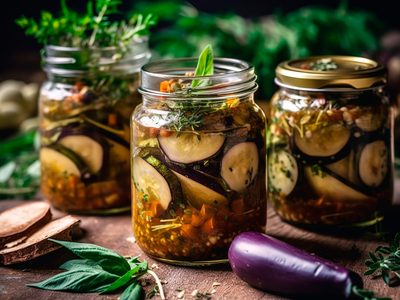Seguro no la conocías: la mejor receta de conserva de berenjenas, sin cocinar y apta para cualquiera