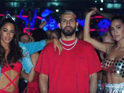El Kun Agüero habló sin filtros de su video con Tini Stoessel: "En un momento ya estaba re loco"