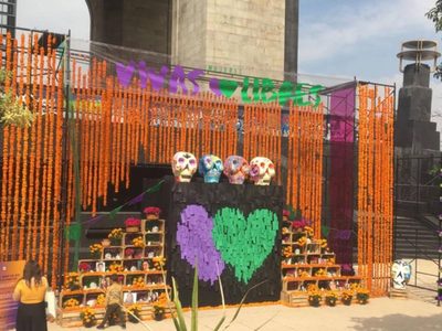 Ofrenda para visibilizar los feminicidios: “En México todos los días son días de muertas”
