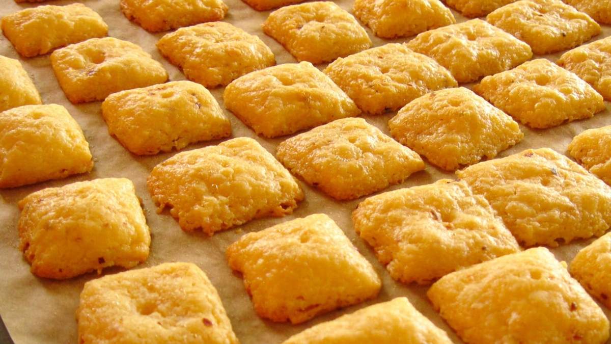 Galletitas de queso. Fuente: (De la Bahía)