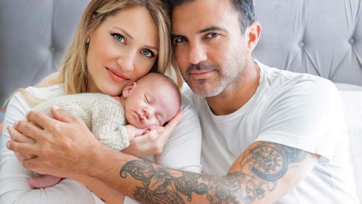 Mica Viciconte, Fabián Cubero y Luca Cubero. Fuente: (Twitter)