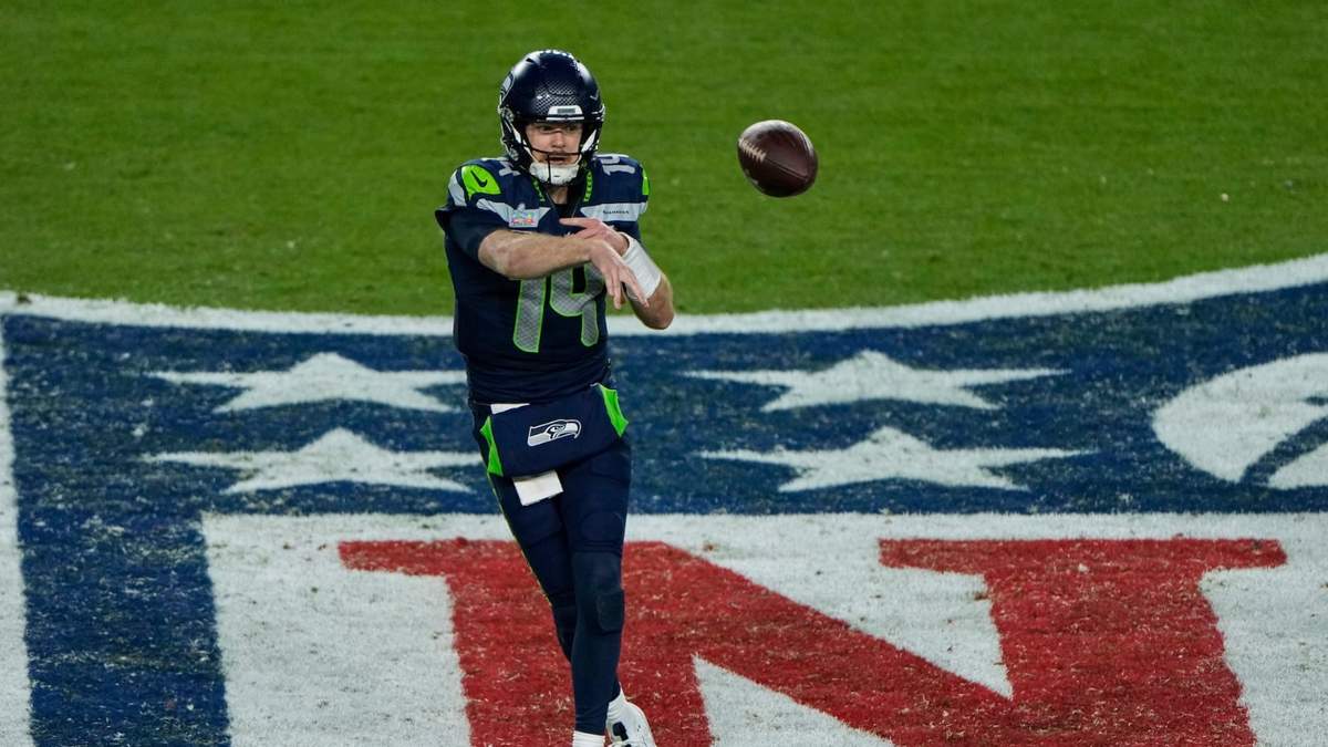 El quarterback Sam Darnold de los Seahawls de Seattle