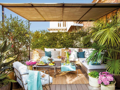 Ideas de decoración "low cost" para hacer fiestas en tu jardín o terraza y sin gastar fortuna