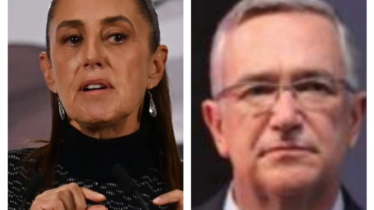 La presidenta Claudia Sheinbaum y Ricardo Salinas Pliego