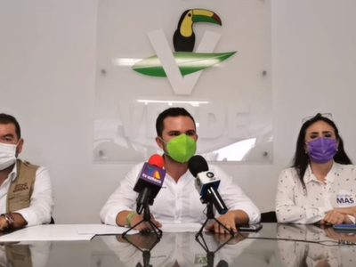 Simpatizantes de Fuerza por México disparan contra militantes del PVEM en Cancún