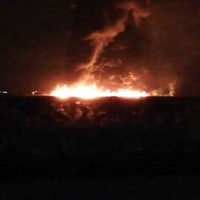 Incendio en ducto de Pemex por huachicoleo deja dos heridos en Guanajuato
