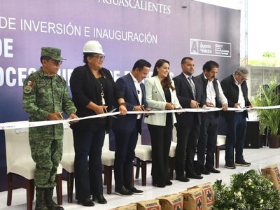 Con inversión de 160 mdp, Tere Jiménez inaugura planta que genera energía a partir de residuos