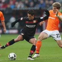 Barre el Bayer Leverkusen 3-2 al Darmstadt, pero 'Chicharito” no anota