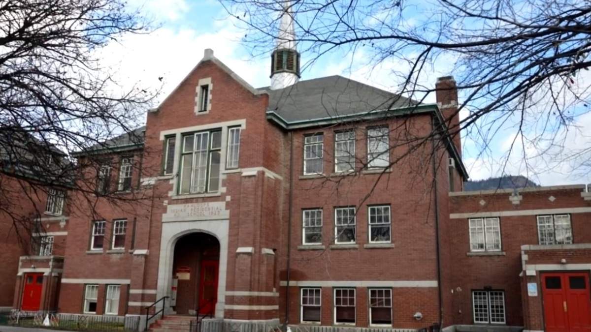 Las instalaciones de la Kamloops Indian Residential School