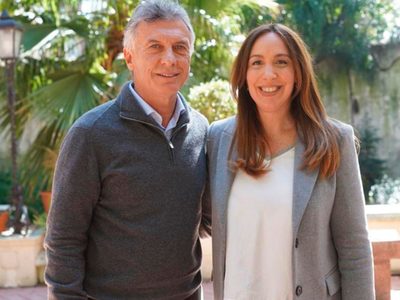 Mauricio Macri se sumó a la campaña de María Eugenia Vidal en un acto en Capital Federal