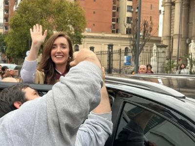 Victoria Villarruel llegó a Mendoza y participará de dos eventos de la Vendimia