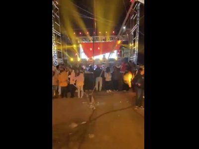 "Pónganse el cubrebocas", les piden en baile sonidero... y ni así