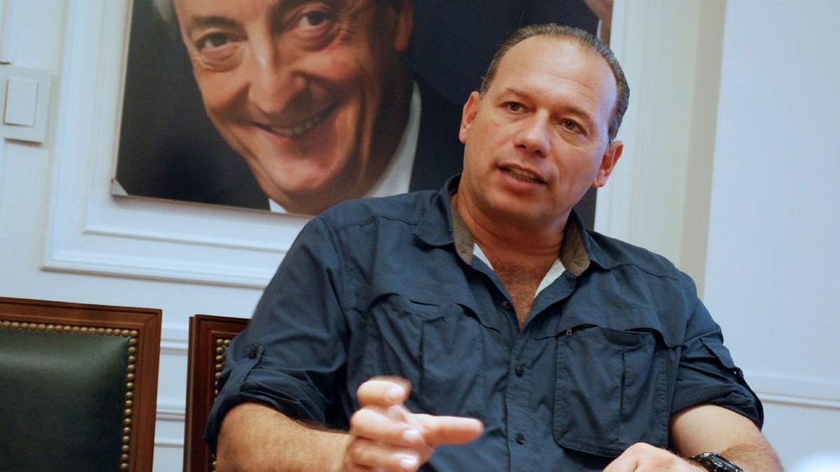 Sergio Berni, ministro de Seguridad de la provincia de Buenos Aires. Fuente: (Twitter)