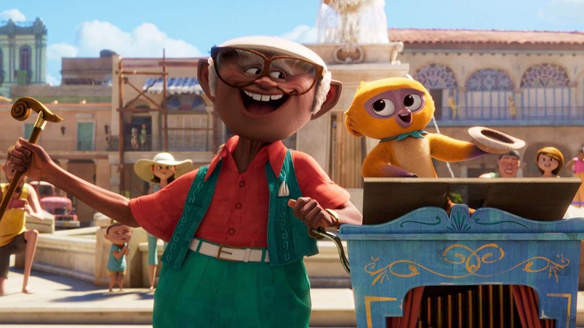 Película animada Vivo