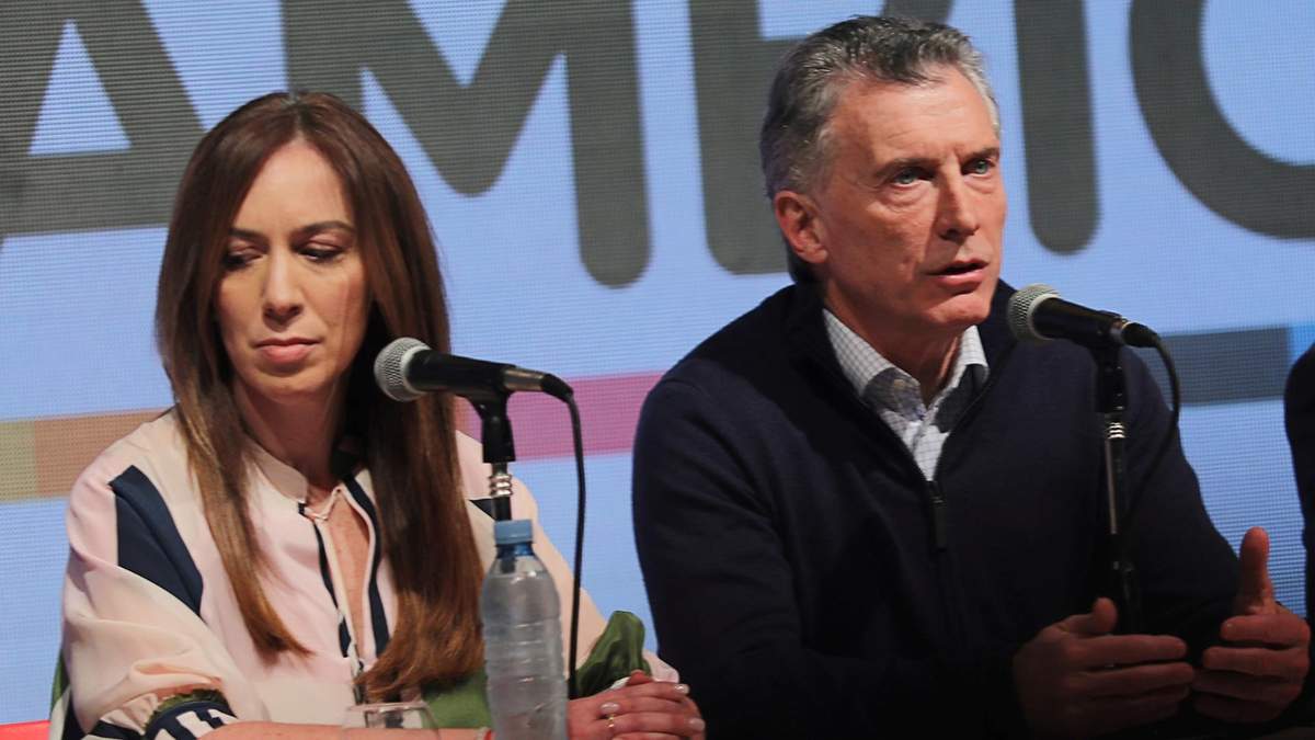Vidal y Macri. Fuente: (Twitter)