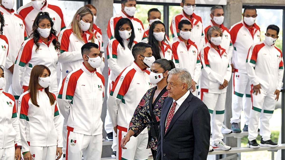 La delegación mexicana en Tokyio 2020