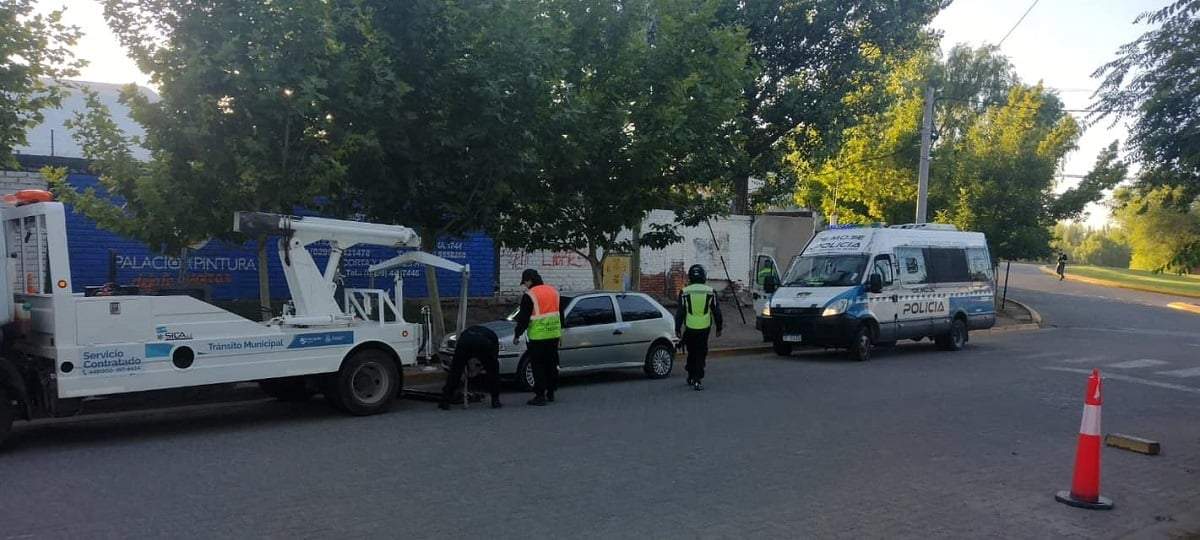 Francisco Baggio informó los resultados de los operativos. Fuente: (Facebook).