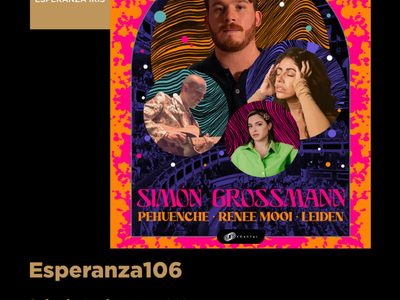 Teatro de la Esperanza festejará 106 aniversario con Simon Grossmann, Pehuenche, Renee Mooi y Leiden