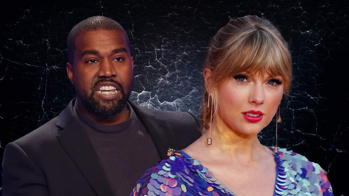 Kanye West y Taylor Swift. Fuente: (Minuto Neuquén)