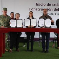 Inician obras preliminares de Tren México-Pachuca; ejército seguirá como constructor en el sexenio