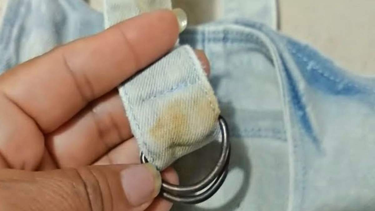 Cómo eliminar para siempre las manchas de óxido de tu ropa. Fuente: (X)