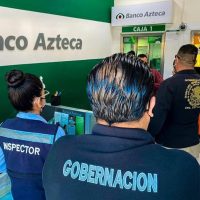 Clausuran sucursales de Elektra y Banco Azteca en Chihuahua
