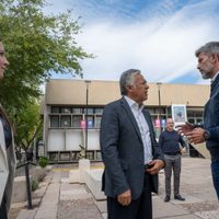 Ulpiano Suarez dijo que si es gobernador garantizará el cuidado de glaciares