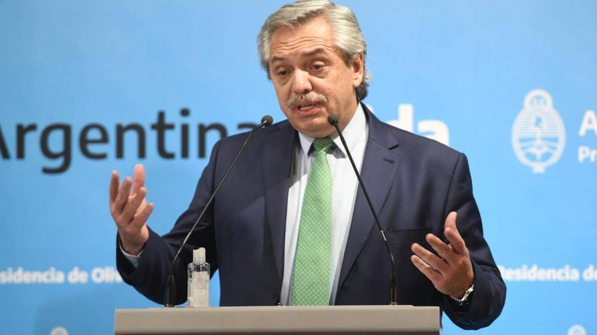 Presidente de la Nación, Alberto Fernández. Fuente: (Twitter)