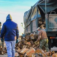 Zapala: la Municipalidad concretó la séptima entrega de leña