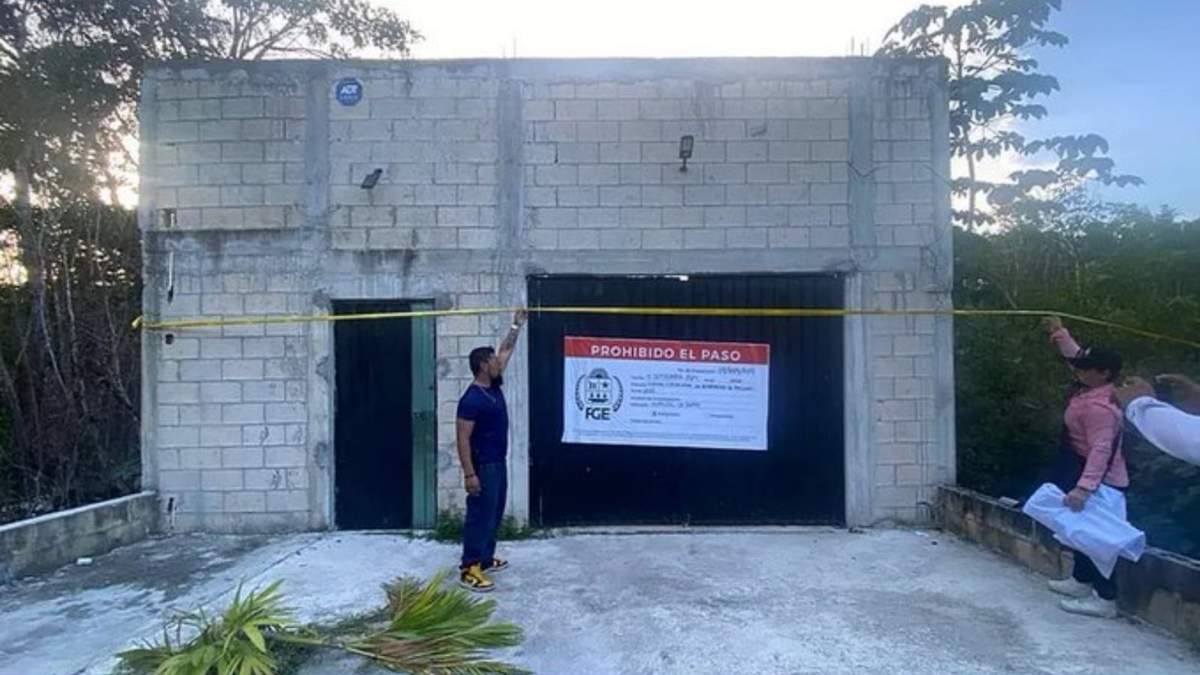Crematorio clandestino en Cancún