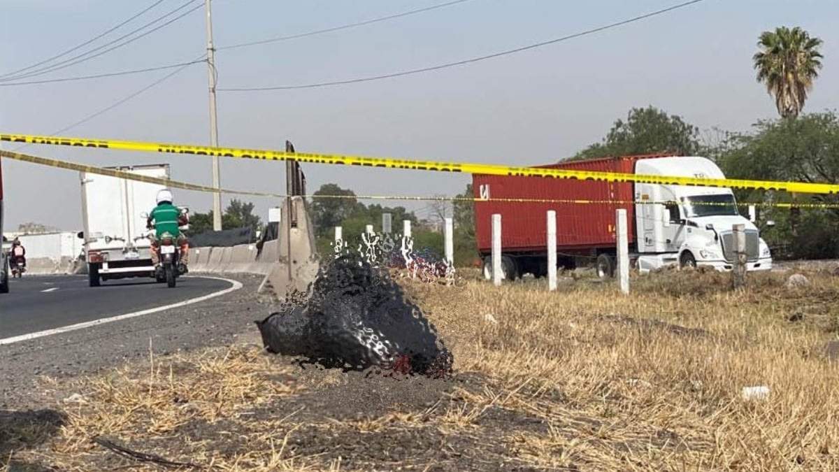 Bolsa con restos humanos en Celaya
