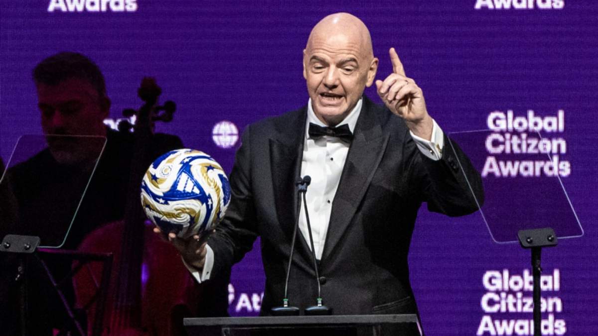 El Presidente de la Federación Internacional de Fútbol Asociación (FIFA), el suizo Gianni Infantino