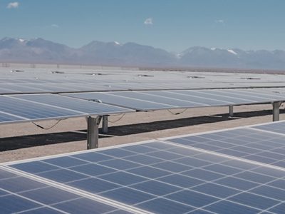 Sergio Uñac inauguró el parque solar más grande de San Juan