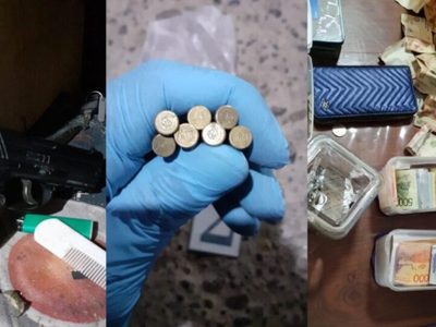 Megaoperativo en Centenario: demorados, armas y drogas