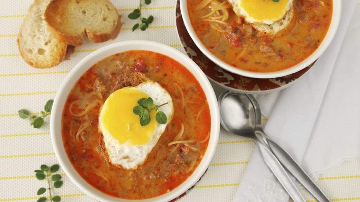 Sopa Criolla. Fuente: (X)