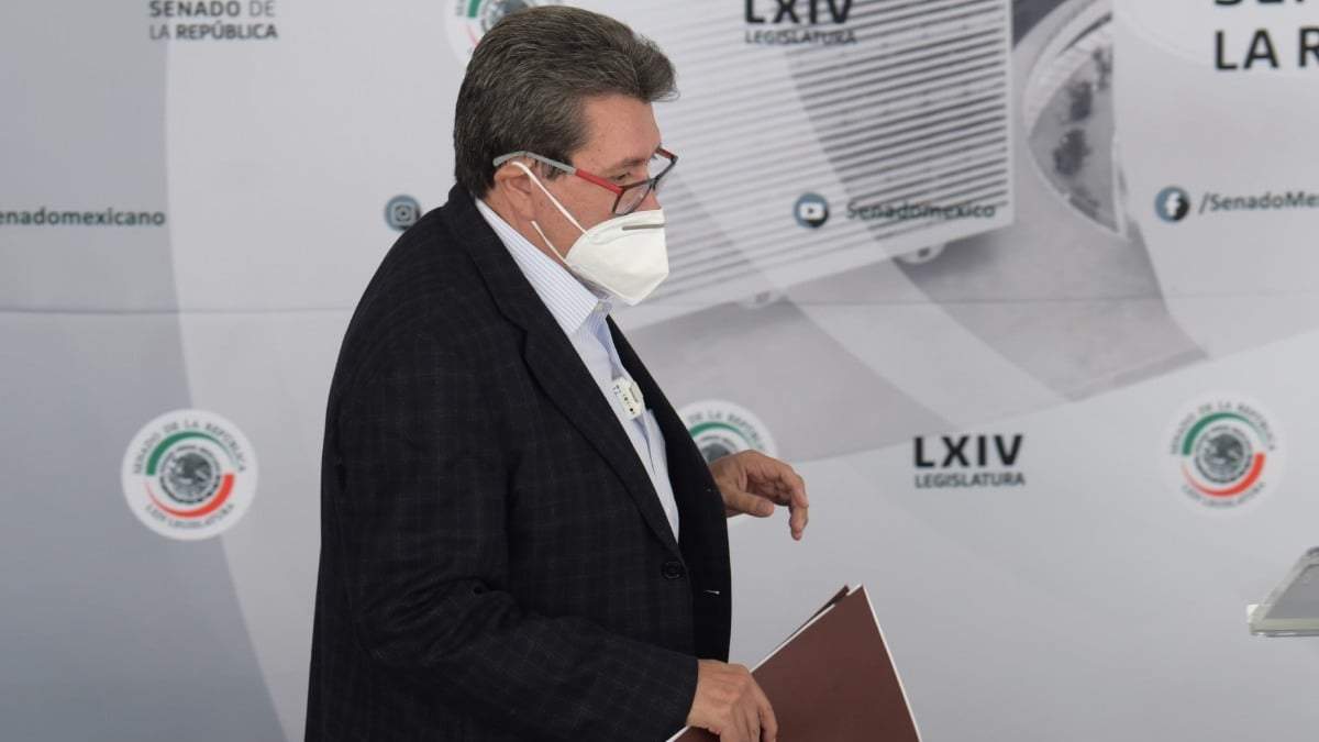 Ricardo Monreal informó que el Ejecutivo envió una iniciativa de reformas a la Ley de Seguridad Nacional