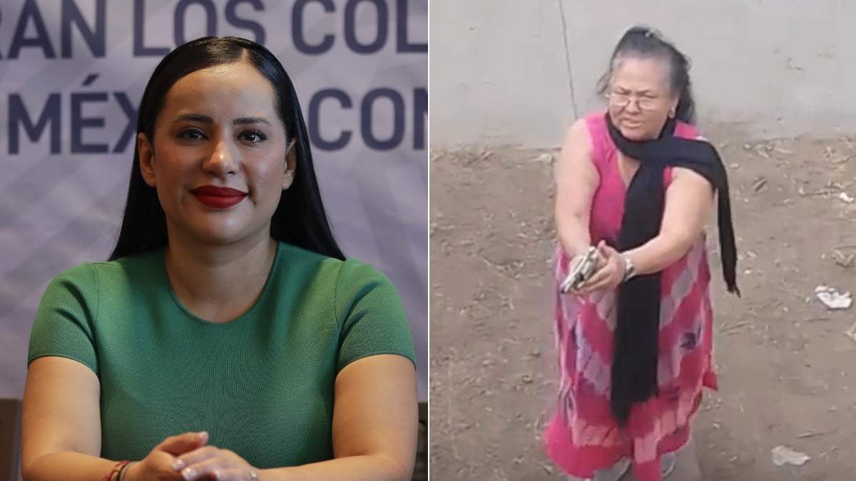 Sandra Cuevas  reacción a doble homicidio