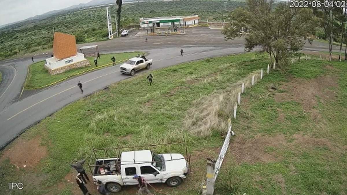 La cámara de vigilancia que instalaban los trabajadores captó el secuestro