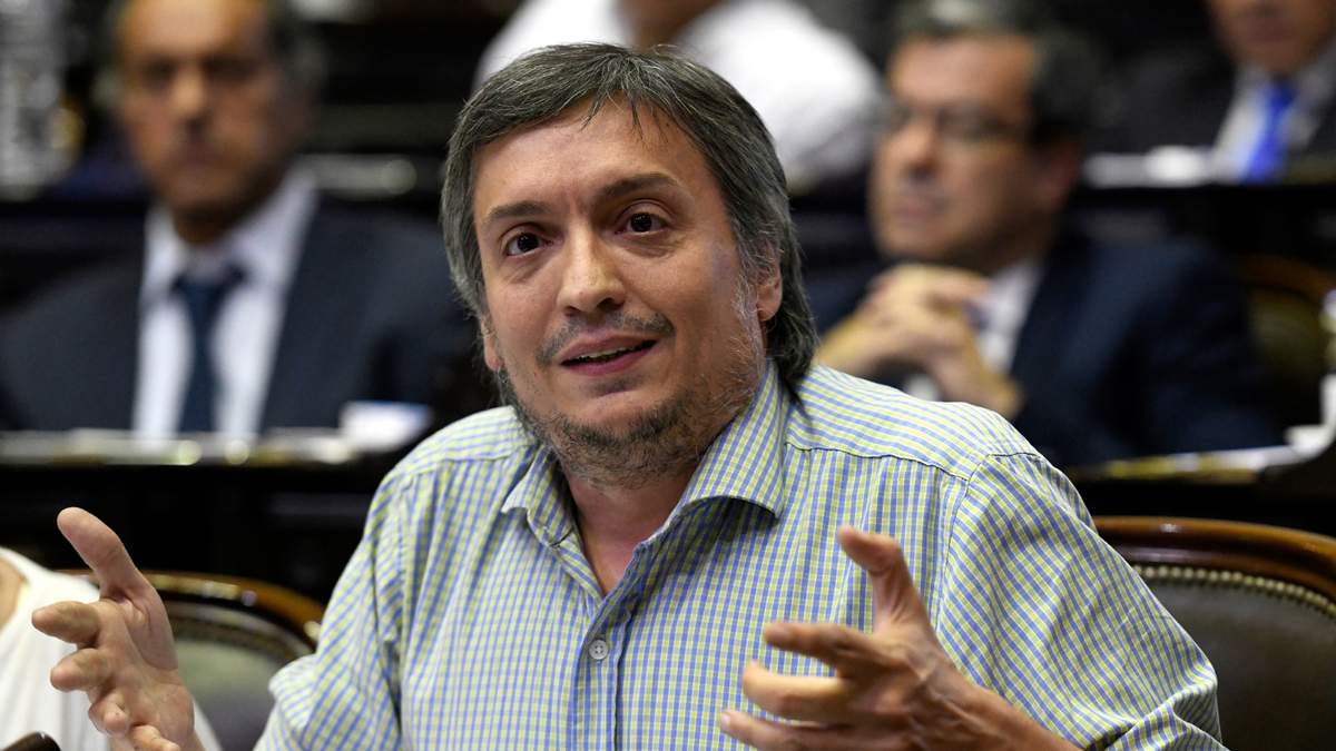 El diputado Máximo Kirchner. Fuente: (Twitter)