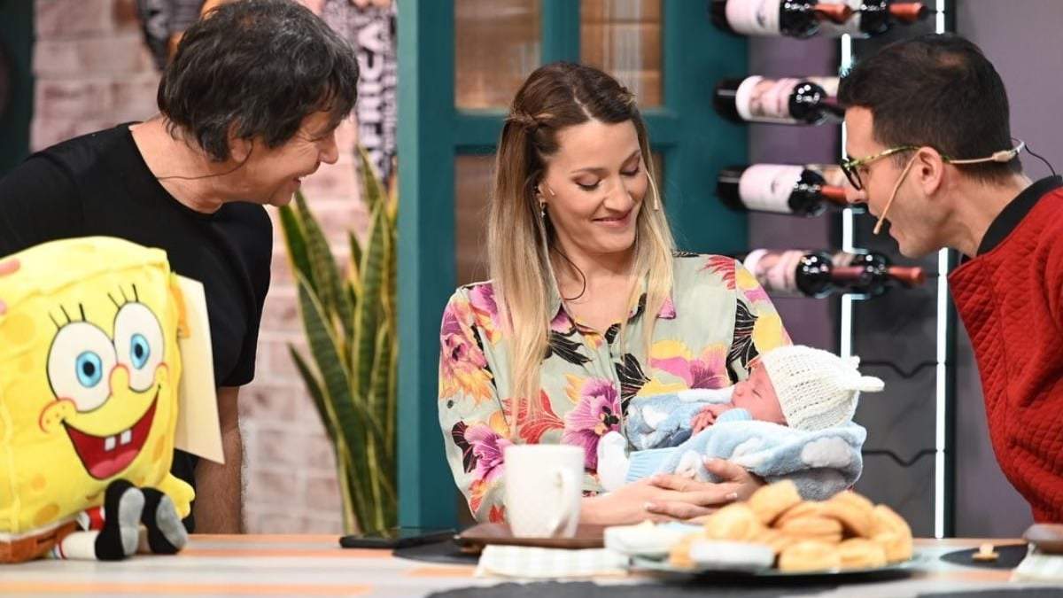 Ariel Rodríguez Palacios, Mica Viciconte y Nico Peralta. Fuente: (Instagram)