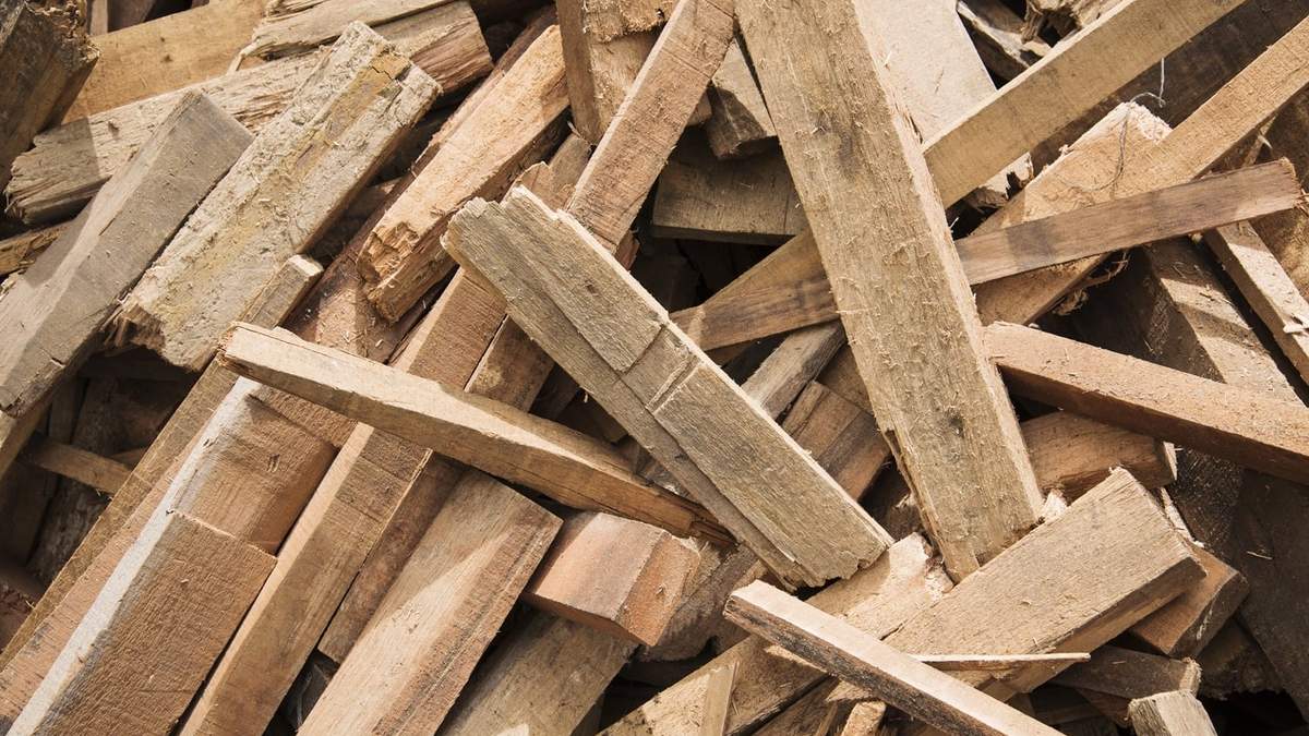 Pedazos de madera. Fuente: (Instagram)