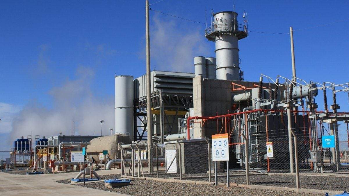 Producción de gas. Fuente: (Twitter)