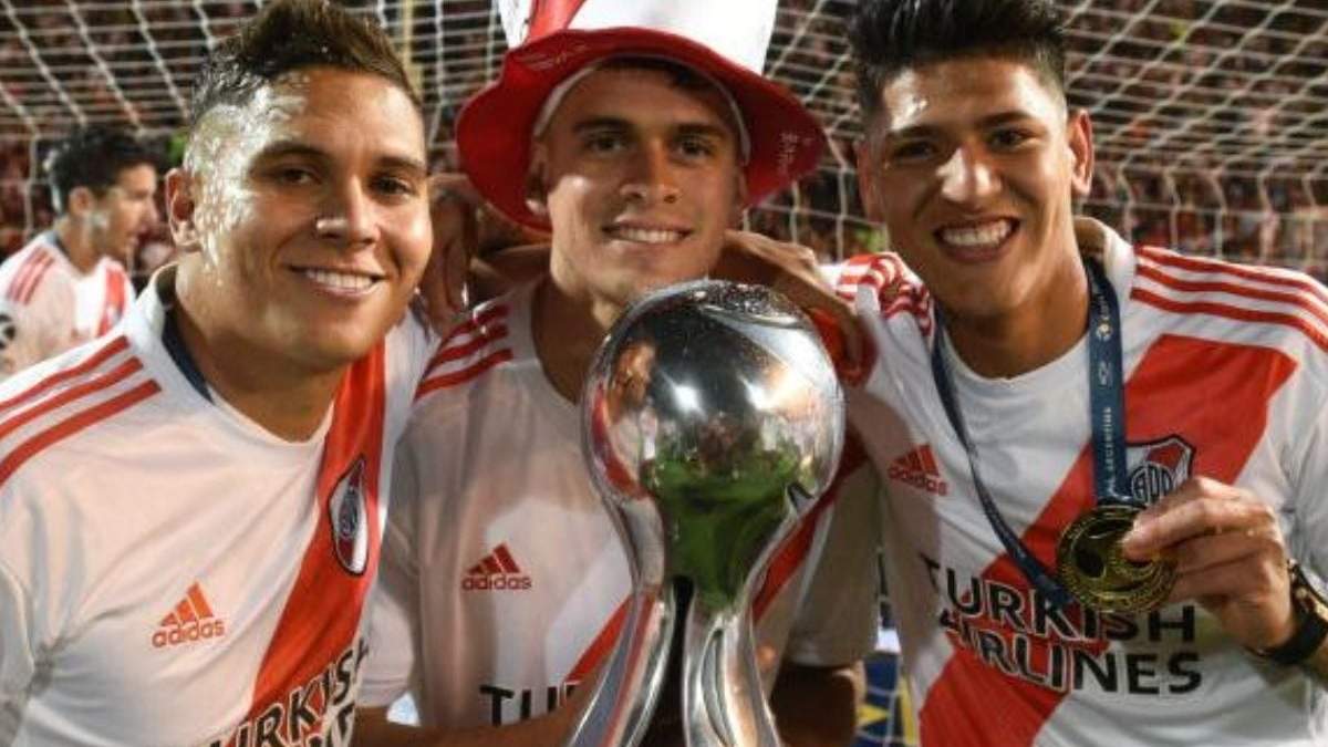 Quintero, Borré y Carrascal. Fuente: (Twitter).
