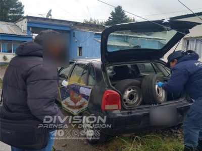 Dos hombres demorados por robar junto a una mujer y su pequeño hijo en San Martín de los Andes