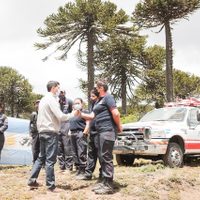 "Tendrán cuartel propio": el vicegobernador de Neuquén donó para cuartel de bomberos en Moquehue